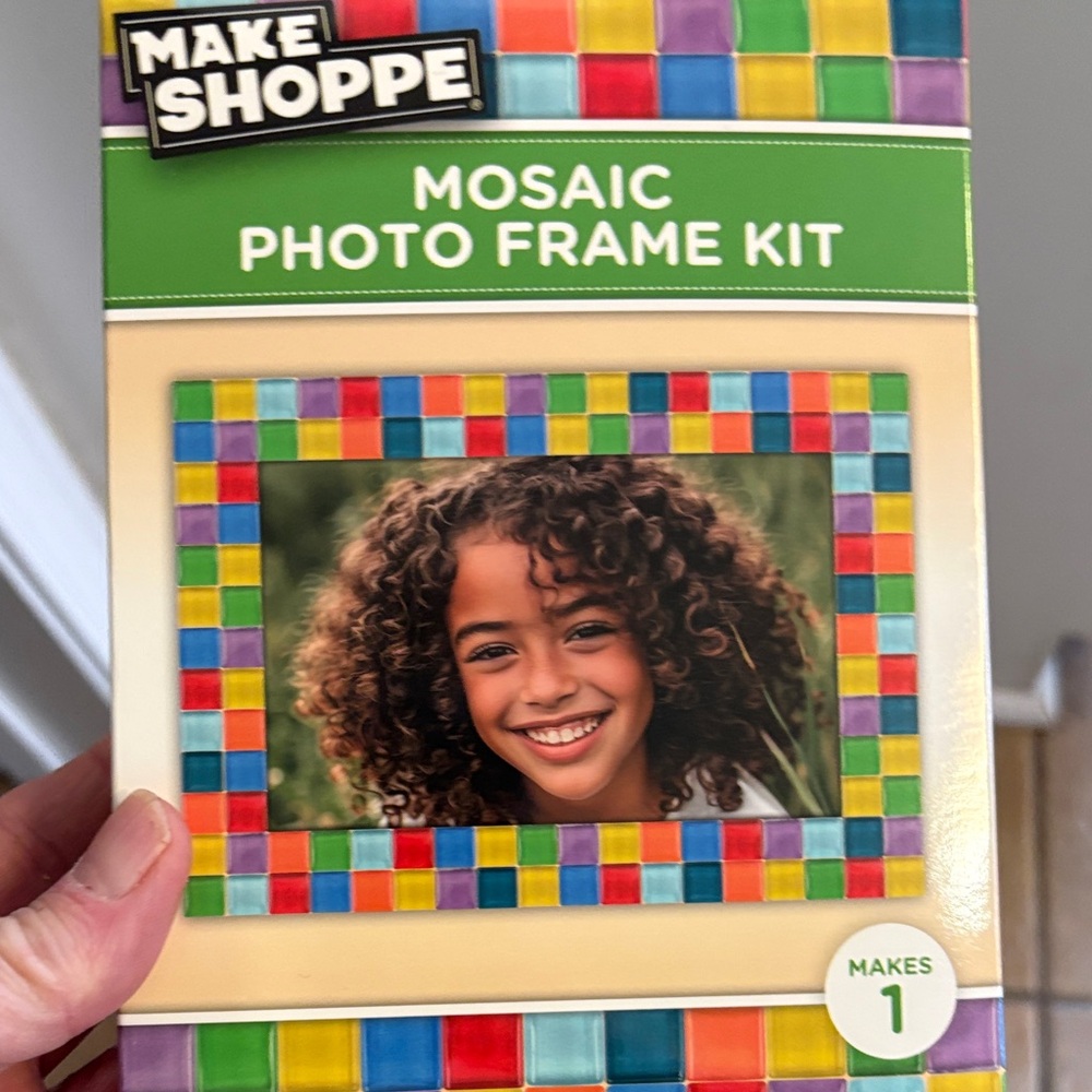 Mosaic Photo Frame Kit - Multicolor